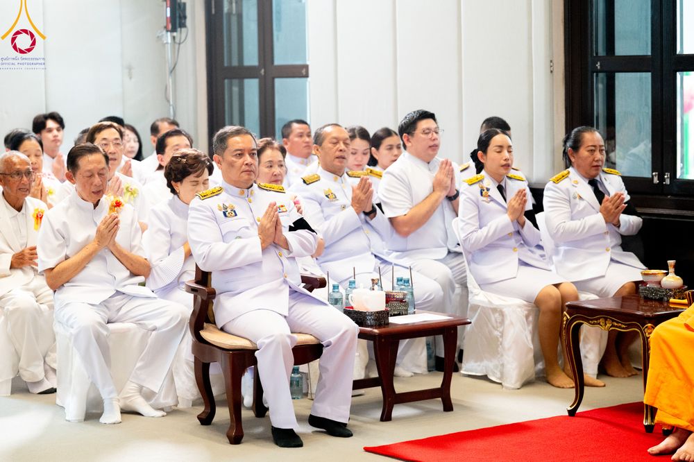 ภาพ No.332306:วันเสาร์ที่ 6 มิถุนายน พ.ศ.2569 พิธีต้อนรับสัญญาบัตร พัดยศ พระราชภาวนาวชิรวิเทศ วิ. ณ อุโบสถพระไตรปิฏก วัดพระธรรมกาย