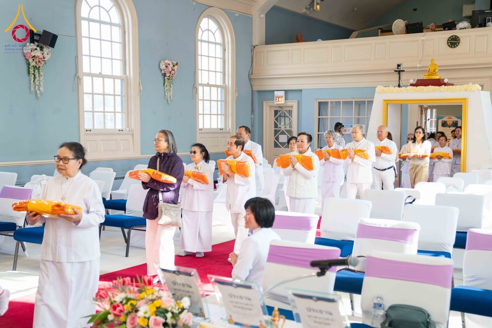 ภาพ No.318949:วันที่ 29 มีนาคม พ.ศ.2569 พิธีทอดผ้าป่าวัดพระธรรมกาย 20 ศูนย์สาขา และการประชุมภาคพื้นอเมริกา ไตรมาสที่ 1/2569 วัดพระธรรมกายชิคาโก ประเทศสหรัฐอเมริกา