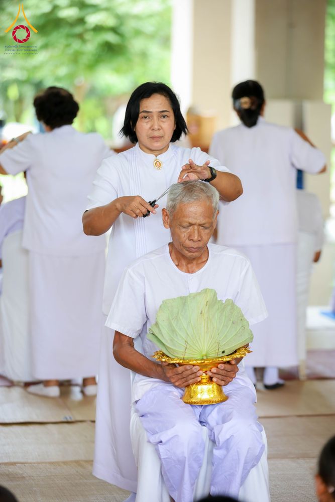 ภาพ No.340030:วันอาทิตย์ ที่ 19 กรกฎาคม 2569 พิธีตัดปอยผมนาคธรรมทายาทโครงการอุปสมบทรุ่นเข้าพรรษาประจำปี2569  ณ ธุดงคสถานพิษณุโลก อ.วังทอง จ.พิษณุโลก
