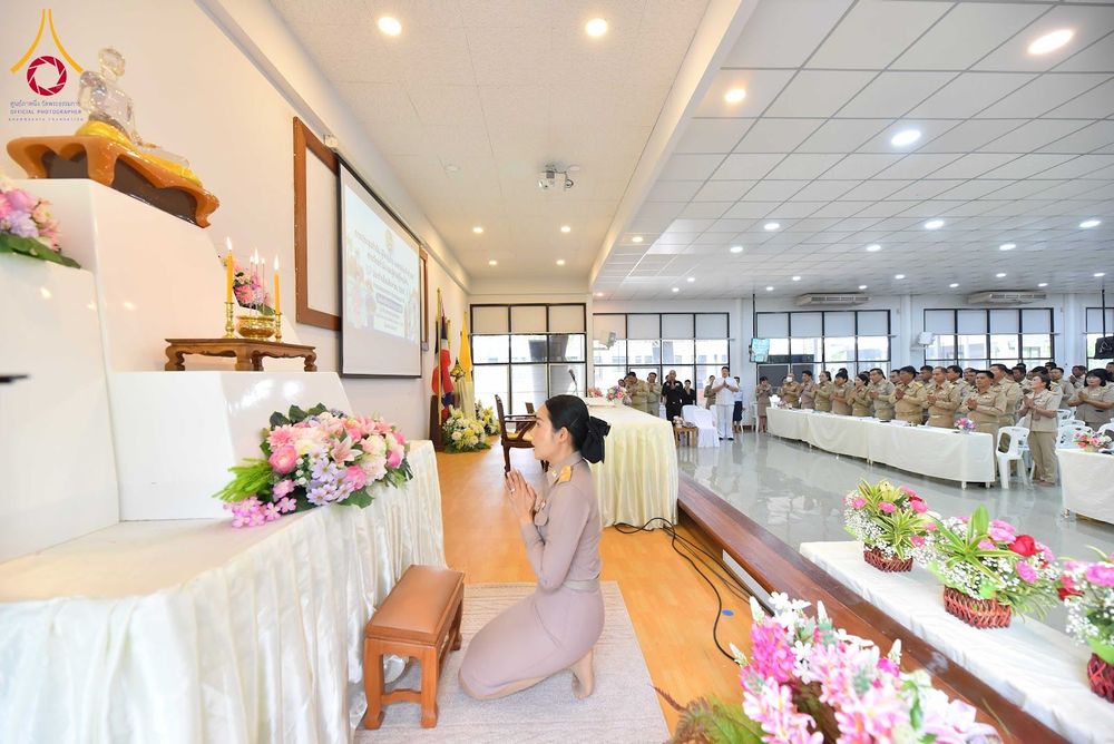 ภาพ No.344085:วันจันทร์ที่ 10 สิงหาคม พ.ศ. 2569  วัดพระธรรมกาย มูลนิธิธรรมกาย และคณะศิษย์ฯ ร่วมส่งแรงใจ “นักปกครองท้องที่ของประชาชน” เนื่องในวันกำนัน ผู้ใหญ่บ้าน 2569 พร้อมร่วมยินดีรางวัลแห่งความภาคภูมิใจของชาวอำเภอคลองหลวง