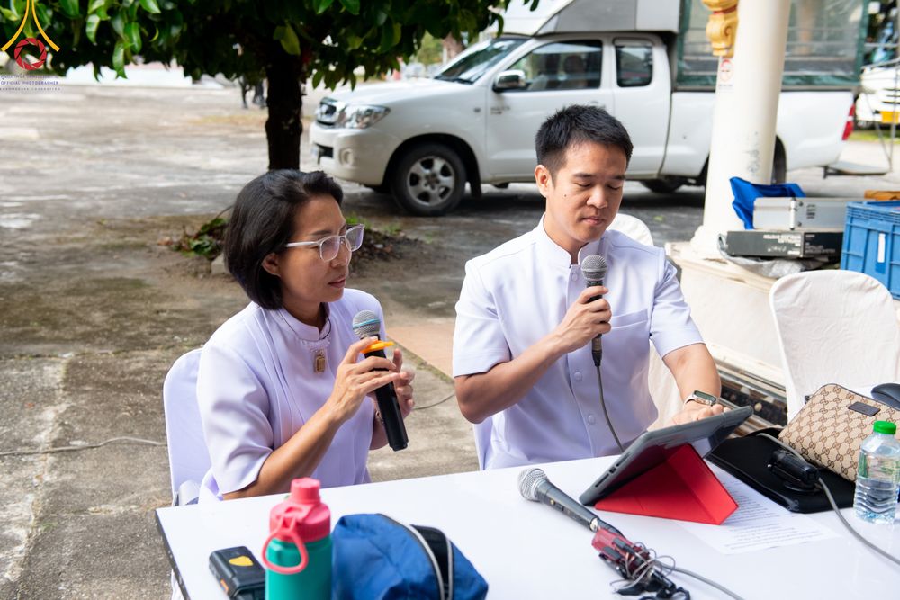 ภาพ No.311041:วันพฤหัสบดีที่ 26 กุมภาพันธ์ พ.ศ. 2569 พิธีถวายสังฆทานแด่คณะสงฆ์ 323 วัด ปีที่ 22 ครั้งที่ 182 พิธีมอบกองทุนหนุนแรงใจช่วยครูใต้ ปีที่ 19 ครั้งที่ 145 และพิธีทำบุญอุทิศส่วนกุศลให้ผู้วายชนม์