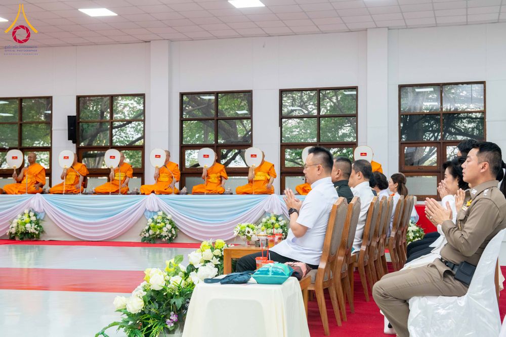 ภาพ No.314547:วันศุกร์ที่ 20 มีนาคม พ.ศ. 2569 พิธีบำเพ็ญกุศล คุณพ่อณรงค์ จินตมากุล โยมบิดา พระครูปลัดรัตนวีรวัฒน์ (รังสฤษดิ์ อิทฺธิจินตโก) ที่ปรึกษาเจ้าคณะจังหวัดปทุมธานี เจ้าอาวาสวัดพระธรรมกาย  ณ ห้องปลูกศรัทธา 2 วัดพระธรรมกาย ปทุมธานี