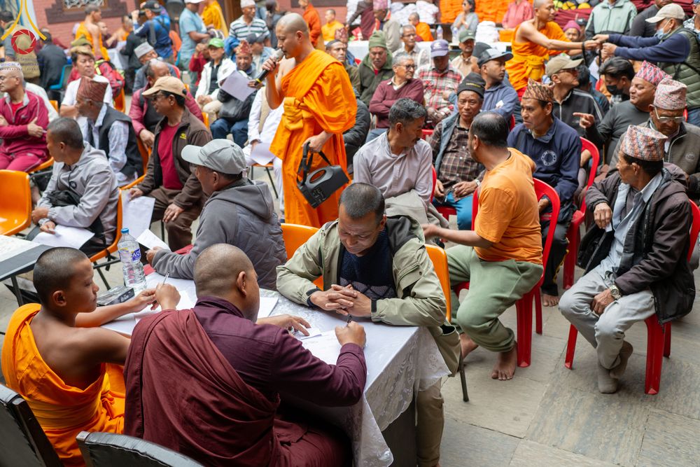 ภาพ No.313175:วันอังคารที่ 10 มีนาคม พ.ศ. 2569 ประมวลภาพบรรยากาศวันแรก โครงการบวชธรรมทายาท ประเทศเนปาล ณ วัดอเชศวร (Aksheswar Mahavihar )