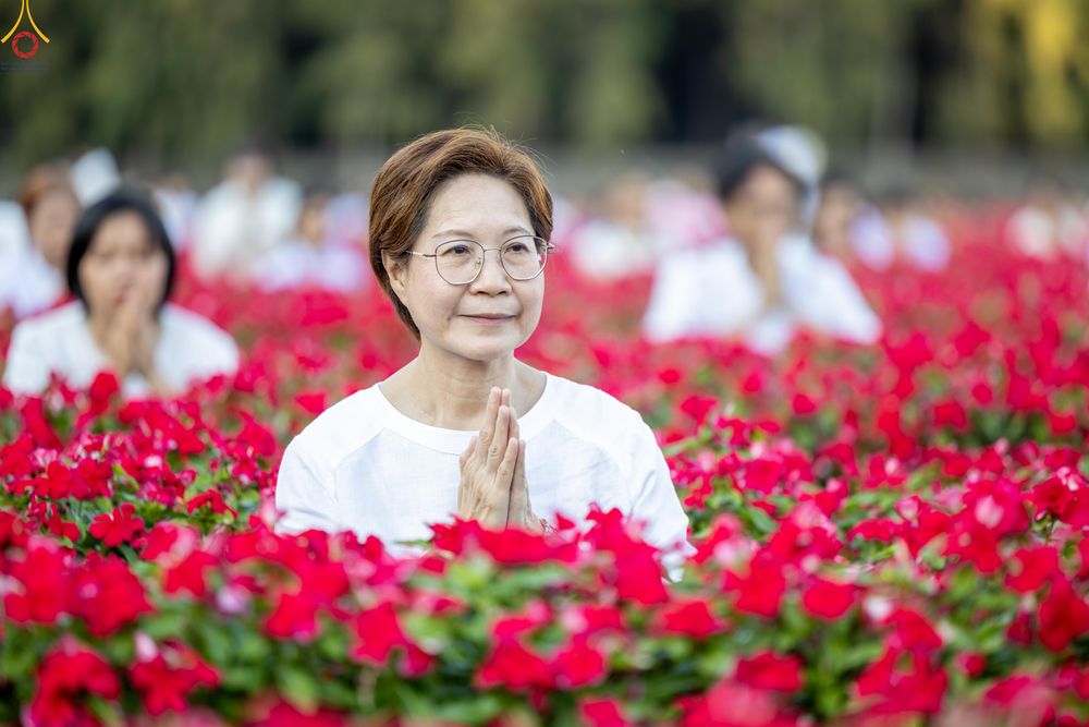 ภาพ No.280909:วันที่ 28 ธันวาคม พ.ศ.2568 กิจกรรมเก็บดอกแพงรวย ณ ทุ่งสวรรค์ตะวันฉาย วัดพระธรรมกาย