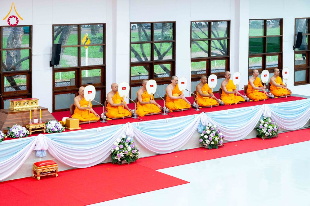 ภาพ No.315336:วันอังคารที่ 24 มีนาคม พ.ศ. 2569 พิธีบำเพ็ญกุศล คุณพ่อณรงค์ จินตมากุล  สิริอายุ 99 ปี 11 เดือน โยมบิดา พระครูปลัดรัตนวีรวัฒน์ (รังสฤษดิ์ อิทฺธิจินตโก) ที่ปรึกษาเจ้าคณะจังหวัดปทุมธานี เจ้าอาวาสวัดพระธรรมกาย  ณ ห้องปลูกศรัทธา 2 วัดพระธรรมกาย ปทุมธานี