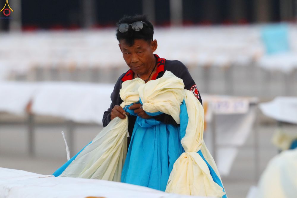 ภาพ No.320220:วันที่ 3-7 เมษายน พ.ศ.2569 การเตรียมงาน ณ ลานธรรม เพื่องานถวายมหาสังฆทาน 40,000 กว่าวัดทั่วประเทศ วันคุ้มครองโลก 22 เมษายน พ.ศ.2569 วัดพระธรรมกาย