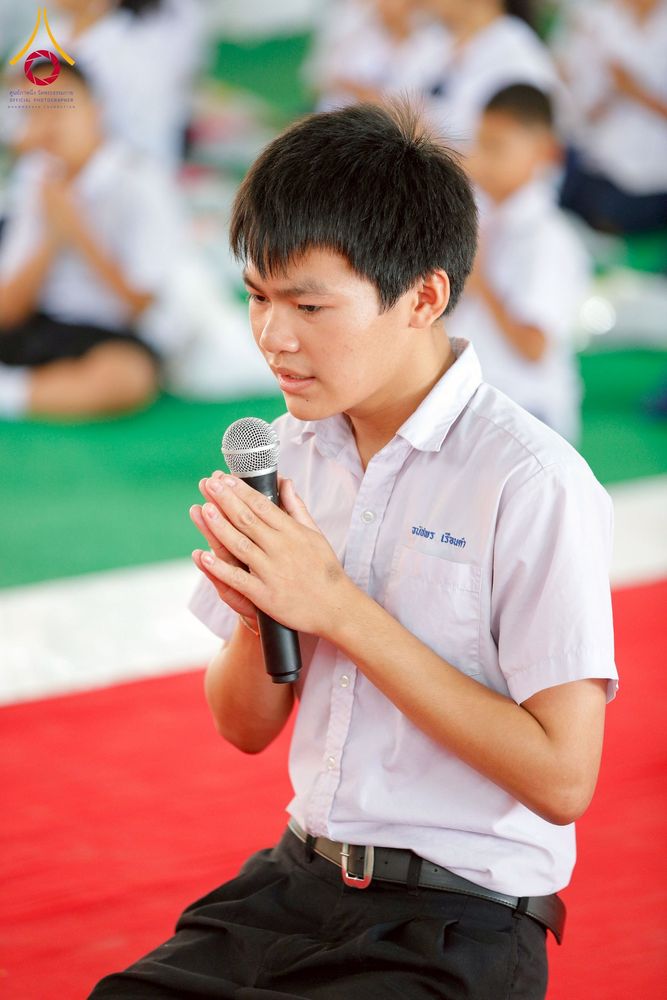 ภาพ No.266768:วันที่ 5 พฤศจิกายน พ.ศ. 2568 รวมพลังเด็กดี V-Star ผู้นำฟื้นฟูศีลธรรมโลก ณ พุทธอุทยานนานาชาติ จังหวัดหนองคาย