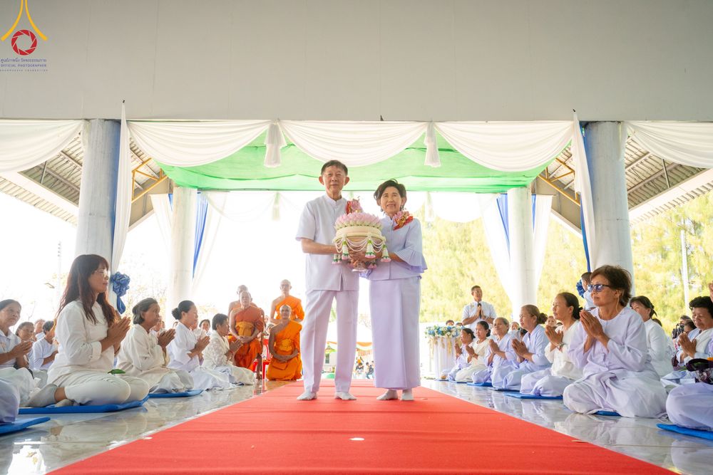 ภาพ No.310947:วันอาทิตย์ที่ 22 กุมภาพันธ์ พ.ศ. 2569 พิธีประดิษฐานพระประธาน “พระธรรมกาย” ณ ธุดงคสถานอำนาจเจริญ จังหวัดอำนาจเจริญ