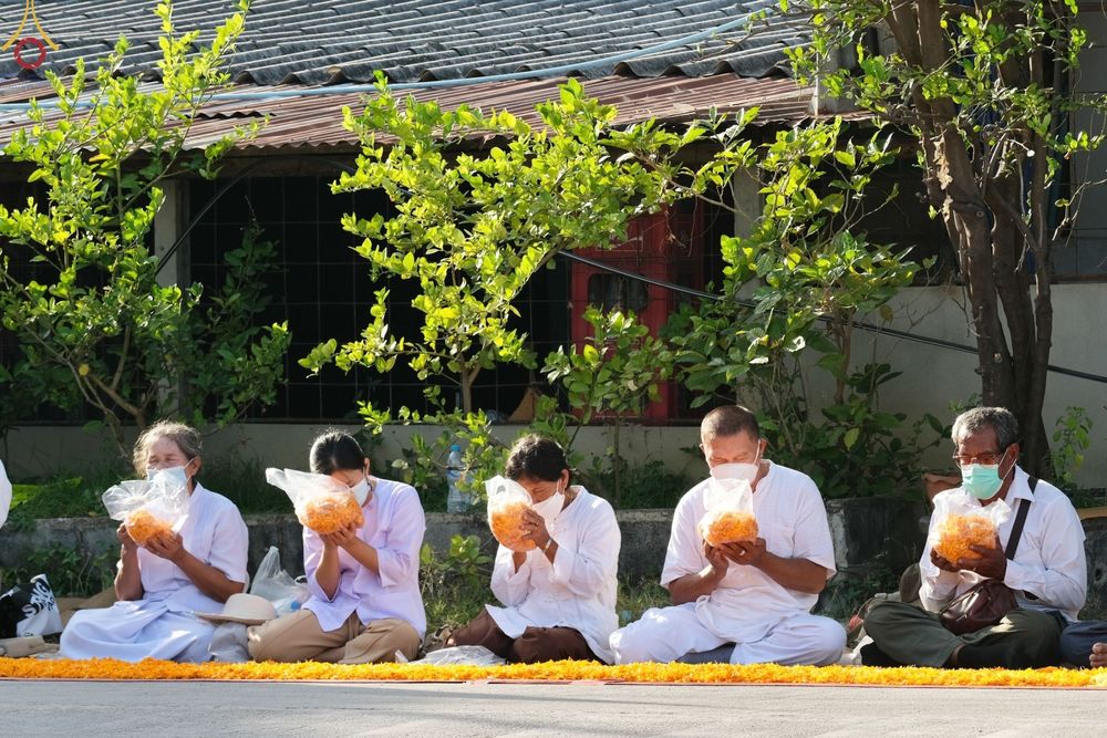 ภาพ No.70856:พิธีต้อนรับพระธรรมยาตรา ในโครงการธรรมยาตรากตัญญูบูชา มหาปูชนียาจารย์ พระมงคลเทพมุนี(สด จนฺทสโร) พระผู้ปราบมาร อนุสรณ์สถาน 7 แห่ง ปีที่ 11 วันที่ 14 มกราคม พ.ศ. 2566 ณ อนุสรณ์สถานลำดับที่ 3 สถานที่เกิดในเพศสมณะ วัดสองพี่น้อง อ.สองพี่น้อง จ.สุพรรณบุรี