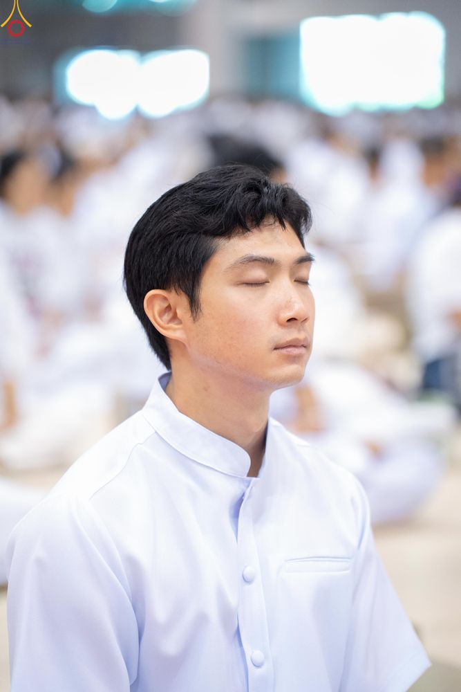 ภาพ No.337858:วันอาทิตย์ต้นเดือน 5 กรกฎาคม พ.ศ.2569 พิธีบูชาข้าวพระ ณ สภาธรรมกายสากล วัดพระธรรมกาย