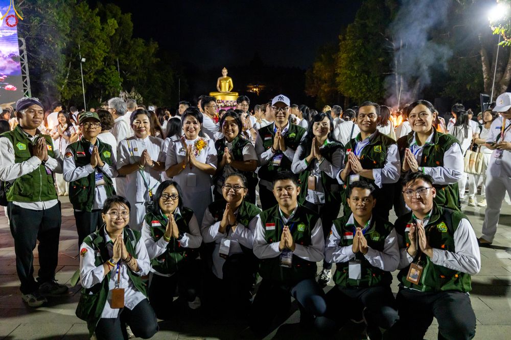 ภาพ No.333371:วันอาทิตย์ที่ 31 พฤษภาคม พ.ศ. 2569 MBMI ,WALUB , มูลนิธิธรรมกาย , การท่องเที่ยวและการบินแห่งอินโดนีเซีย (injourney destinations) , สหภาพพระธรรมทูตไทยในอินโดนีเซีย-แอฟริกา และเครือข่าย คณะสงฆ์มหายาน , วัชรยาน และเถรวาท ในอินโดนีเซีย ร่วมกันการจัดงานเฉลิมฉ