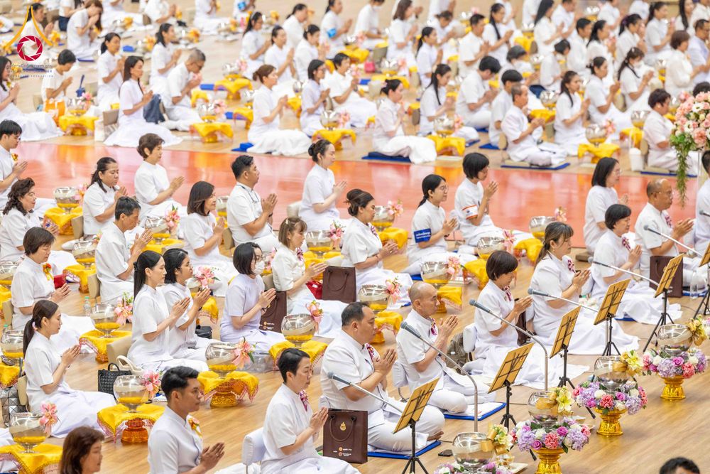 ภาพ No.310615:วันอาทิตย์ที่ 22 กุมภาพันธ์ พ.ศ. 2569 พิธีมุทิตาสักการะในโอกาสอายุวัฒนะมงคล 80 ปี พระพรหมวชิรปัญญาจารย์ (ทองดี สุรเตโช ป.ธ.9) ณ ห้องแก้วสารพัดนึก 2 วัดพระธรรมกาย จ.ปทุมธานี