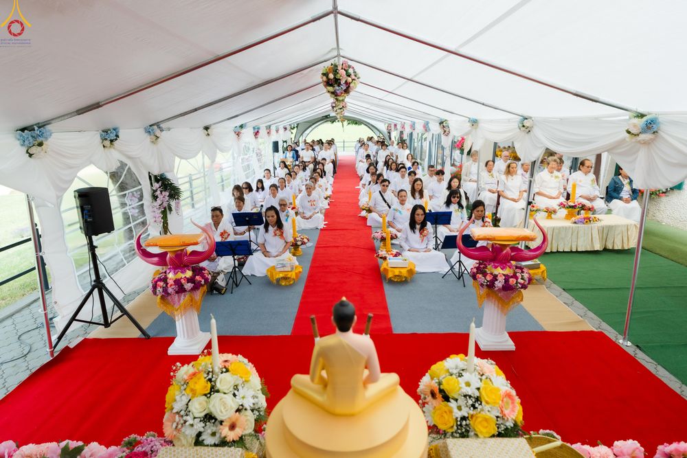 ภาพ No.286200:วันที่ 13 กรกฎาคม พ.ศ. 2568  พิธีทอดผ้าป่าฉลอง 13 ปี  วัดพระธรรมกายสวิตเซอร์แลนด์