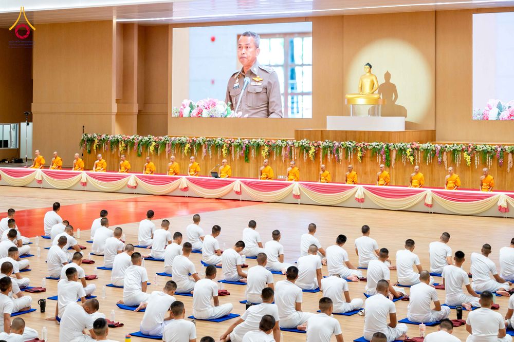 ภาพ No.349048:วันที่ 16 กันยายน พ.ศ. 2569 พิธีเปิดบรรพชาและปฏิบัติธรรม นสต. รุ่นที่ 16 ศูนย์ฝึกอบรมตำรวจภูธรภาค 1 ณ สภาธรรมกายสากล วัดพระธรรมกาย