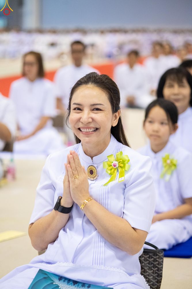 ภาพ No.281108:วันที่ 21 ธันวาคม พ.ศ.2568 พิธีมุทิตาหลวงพ่อทัตตชีโว ณ ห้องแก้วสารพัดนึก วัดพระธรรมกาย