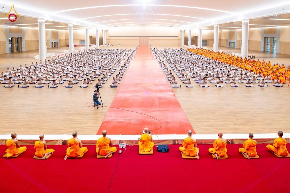 ภาพ No.349054:วันที่ 16 กันยายน พ.ศ. 2569 พิธีเปิดบรรพชาและปฏิบัติธรรม นสต. รุ่นที่ 16 ศูนย์ฝึกอบรมตำรวจภูธรภาค 1 ณ สภาธรรมกายสากล วัดพระธรรมกาย