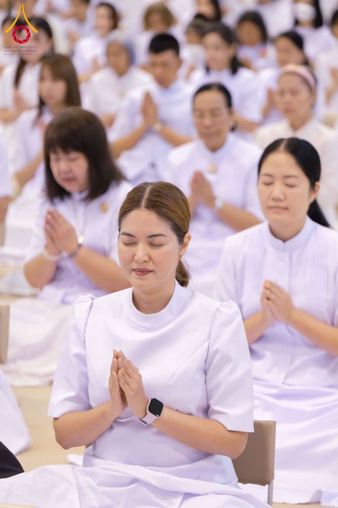 ภาพ No.287661:วันที่ 1 มกราคม พ.ศ. 2569 พิธีบูชาข้าวพระ ณ สภาธรรมกายสากล วัดพระธรรมกาย