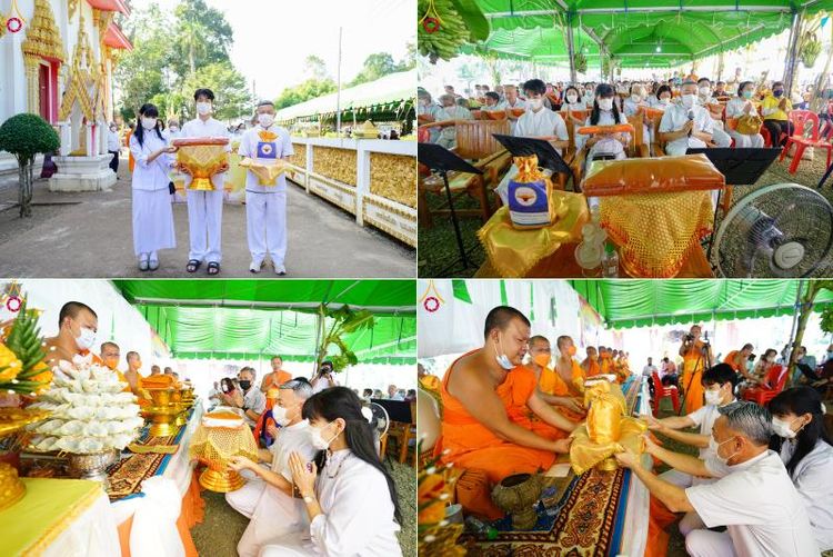 ภาพ No.56489:ประมวลภาพพิธีทอดกฐินสามัคคี ณ วัดปากน้ำ(สวนโมกข์ธรรม) อ.เมือง จ.เพชรบูรณ์