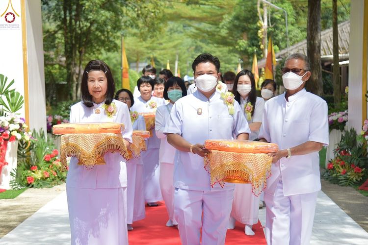 ภาพ No.55551:ประมวลภาพพิธีทอดกฐินสามัคคี ณ ธุดงคสถานจันทปุระ จ.จันทบุรี  (วันที่ 23 ตุลาคม พ.ศ. 2565)