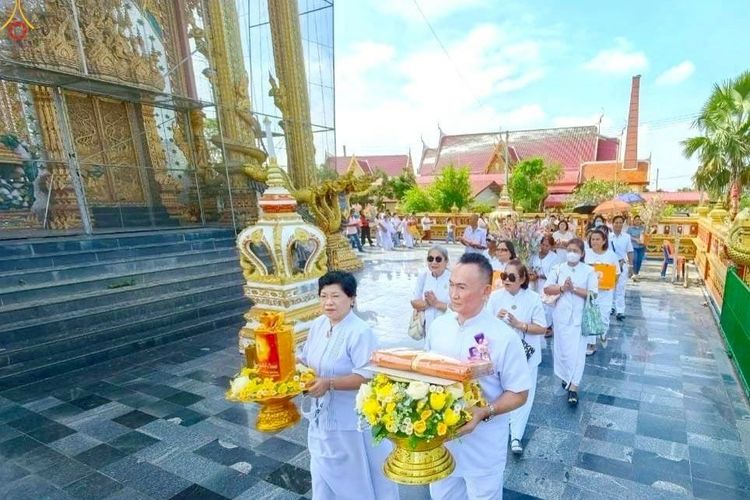 ภาพ No.265153:วันที่ 12 ตุลาคม พ.ศ. 2568 พิธีทอดกฐินสามัคคีทั่วไทย ณ วัดกงลาด ต.ห้วยด้วน อ.ดอนตูม จ.นครปฐม โดยคณะศิษยานุศิษย์ บูชาธรรม 81 ปี หลวงพ่อธัมมชโย