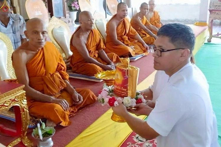 ภาพ No.268370:วันที่ 25 ตุลาคม พ.ศ. 2568 พิธีทอดกฐินสามัคคีทั่วไทย ณ วัดถ้ำเขาพระ อ.รัตภูมิ จ.สงขลา โดยคณะศิษยานุศิษย์ บูชาธรรม 81 ปี หลวงพ่อธัมมชโย