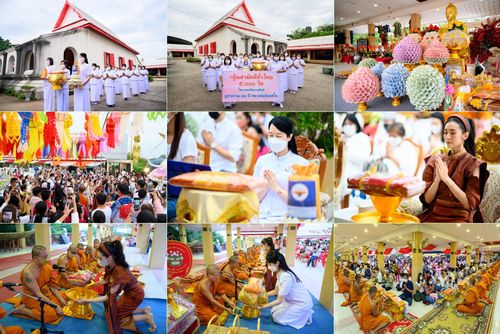 ประมวลภาพพิธีทอดกฐินสามัคคี ณ วัดพระยาสุเรนทร์ กรุงเทพมหานคร  (วันที่ 16 ตุลาคม พ.ศ. 2565)