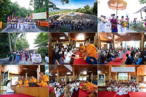 ประมวลภาพพิธีทอดกฐินสามัคคี ณ วัดป่าหมาก จ.แม่ฮ่องสอน  (วันที่ 23 ตุลาคม พ.ศ. 2565)