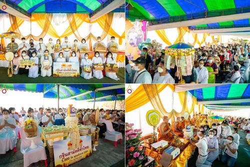 ภาพ No.56546:ประมวลภาพพิธีทอดกฐินสามัคคี ณ ที่พักสงฆ์ห้วยหนึ่ง อ.สวนผึ้ง จ.ราชบุรี