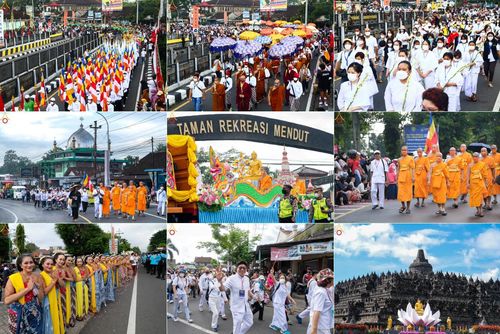 ภาพ No.46354:ประมวลภาพขบวนรถบุปผชาติ อัญเชิญน้ำและไฟศักดิ์สิทธิ์ ณ ประเทศอินโดนีเซีย