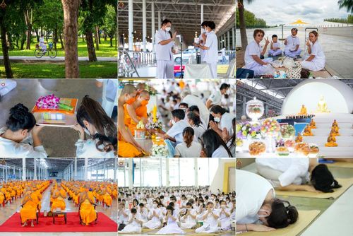 ประมวลภาพงานบุญวันอาทิตย์ต้นเดือนที่ 3 กรกฏาคม พ.ศ. 2565