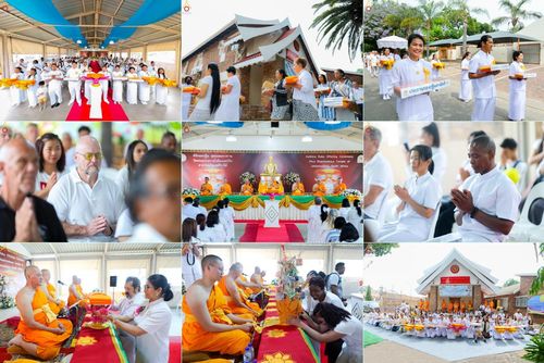 ภาพ No.53801:ประมวลภาพพิธีทอดกฐินสามัคคี ณ วัดพระธรรมกายโจฮันเนสเบิร์ก ประเทศ​แอฟริกาใต้ (วันที่ 16 ตุลาคม พ.ศ. 2565)