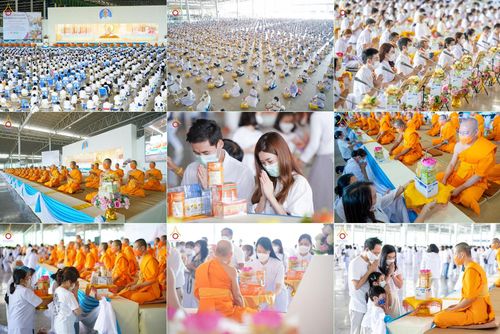 ประมวลภาพพิธีถวายคิลานเภสัช และอุปกรณ์ทางการแพทย์แด่คณะสงฆ์ วันเสาร์ที่ 20 สิงหาคม พ.ศ. 2565