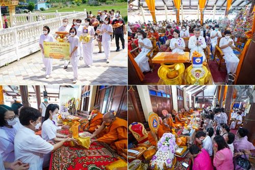 ภาพ No.55941:ประมวลภาพพิธีทอดกฐินสามัคคี ณ วัดโพธิ์ จ.พระนครศรีอยุธยา (วันที่ 23 ตุลาคม พ.ศ. 2565)