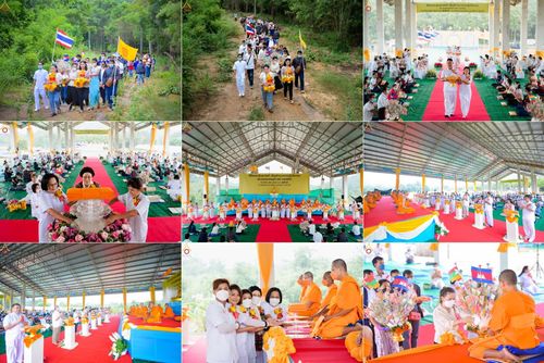 ภาพ No.53671:ประมวลภาพพิธีทอดกฐินเพื่อสร้างอาคารปฏิบัติธรรม ณ ธุดงคสถานเขาย้อย จ.เพชรบุรี (วันที่ 16 ตุลาคม พ.ศ. 2565)