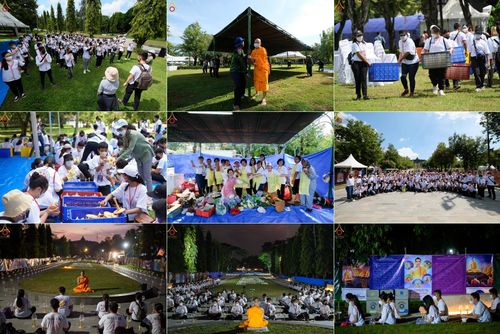 พิธีจุดโคมวิสาขประทีป วันวิสาขบูชา พ.ศ. 2565 ณ ประเทศอินโดนีเซีย