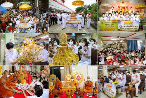 ประมวลภาพพิธีทอดกฐินสามัคคี ณ วัดคุณหญิงส้มจีน จ.ปทุมธานี (วันที่ 16 ตุลาคม พ.ศ. 2565)