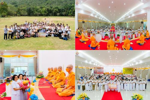 ประมวลภาพพิธีทอดกฐินสามัคคี ณ ศูนย์ปฏิบัติธรรมและศูนย์อบรมเยาวชนเพชรบุรี (วันที่ 23 ตุลาคม พ.ศ. 2565)