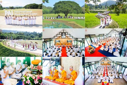 ประมวลภาพพิธีทอดกฐินสามัคคี ณ ศูนย์ปฏิบัติธรรมนานาชาติปาย (วันที่ 15 ตุลาคม พ.ศ. 2565)