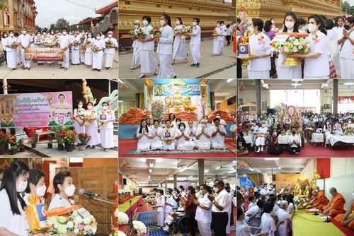 ประมวลภาพพิธีทอดกฐินสามัคคี ณ วัดคูหาสุวรรณ จ.สุโขทัย  (วันที่ 15 ตุลาคม พ.ศ. 2565)