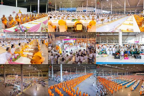 วันที่ 2 มกราคม พ.ศ.2569 พิธีถวายภัตตาหารเป็นสังฆทาน แด่พระธรรมยาตรา ณ วัดพระธรรมกาย ปทุมธานี ในโครงการธรรมยาตรา กตัญญูบูชา มหาปูชนียาจารย์ พระมงคลเทพมุนี(สด จนฺทสโร) พระผู้ปราบมาร อนุสรณ์สถาน 7 แห่ง ปีที่ 14