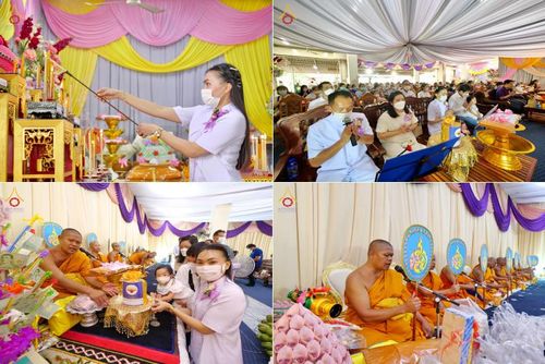 ประมวลภาพพิธีทอดกฐินสามัคคี ณ วัดเสาธงหิน จ.นนทบุรี (วันที่ 15 ตุลาคม พ.ศ. 2565)