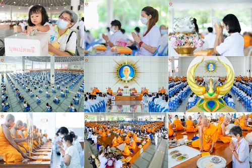 ประมวลภาพพิธีบุพเปตพลี ออนไลน์ ครั้งที่ 126 ณ วัดพระธรรมกาย