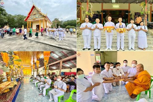 ประมวลภาพพิธีทอดกฐินสามัคคี ณ วัดไผ่พันมือ จ.สุพรรณบุรี (วันที่ 15 ตุลาคม พ.ศ. 2565)