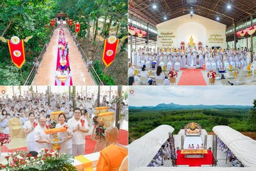 ประมวลภาพพิธีทอดกฐินสามัคคี ณ ศูนย์ปฏิบัติธรรมแก้วเมืองเลย (วันที่ 23 ตุลาคม พ.ศ. 2565)