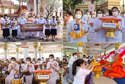 ประมวลภาพพิธีทอดกฐินสามัคคี ณ วัดศรีมหาโพธิ์ จ.สุโขทัย  (วันที่ 18 ตุลาคม พ.ศ. 2565)