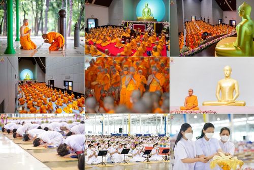 ประมวลภาพวันมหาปวารณาออกพรรษา วันจันทร์ที่ 10 ตุลาคม พ.ศ. 2565