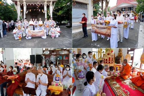 ประมวลภาพพิธีทอดกฐินสามัคคี ณ วัดเขาพลัด จ.สระบุรี (วันที่ 16 ตุลาคม พ.ศ. 2565)
