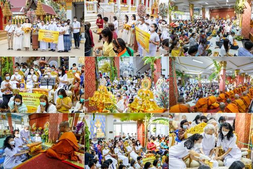 ประมวลภาพพิธีทอดกฐินสามัคคี ณ วัดแสงสรรค์ จ.ปทุมธานี (วันที่ 16 ตุลาคม พ.ศ. 2565)