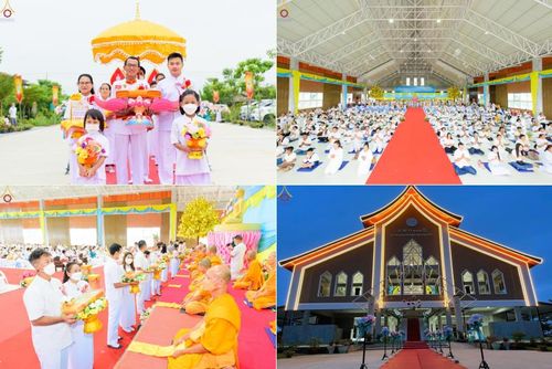 ประมวลภาพพิธีทอดกฐินสามัคคี ณ ศูนย์ปฏิบัติธรรมสมุทรปราการ จ.สมุทรปราการ (วันที่ 16 ตุลาคม พ.ศ. 2565)