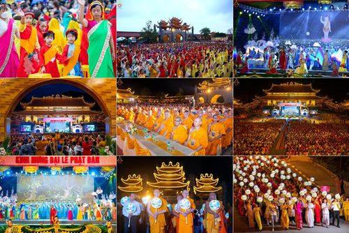 ประมวลภาพกิจกรรมเฉลิมฉลองวันวิสาขบูชานานาชาติ ณ วัดบ่าหว่าง ประเทศเวียดนาม